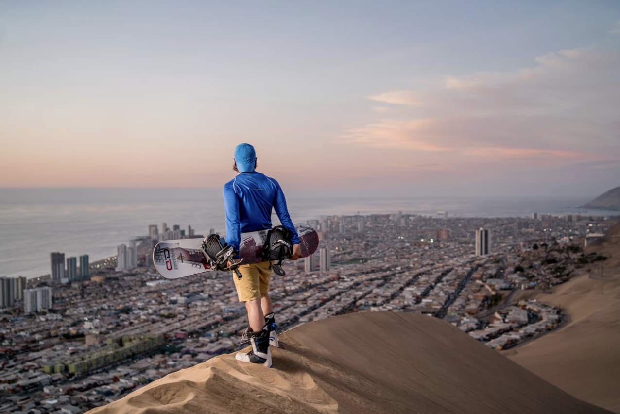 sandboarding